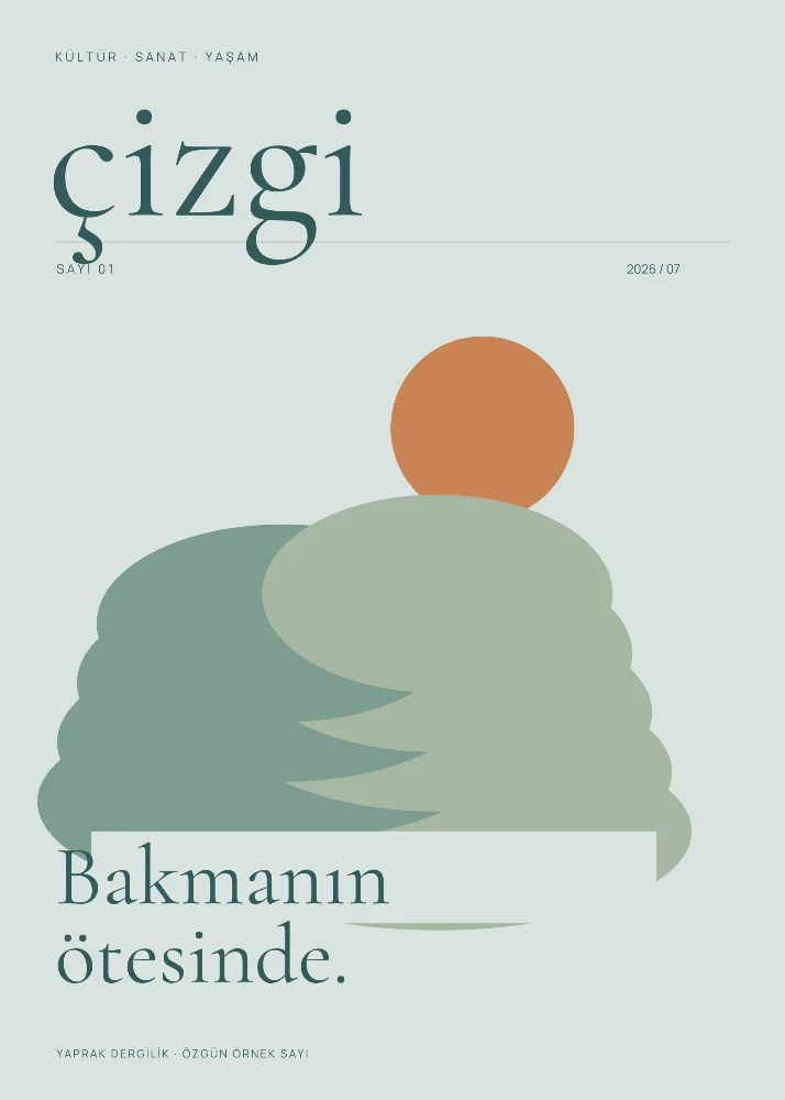 Çizgi — Sayı 1 kapak